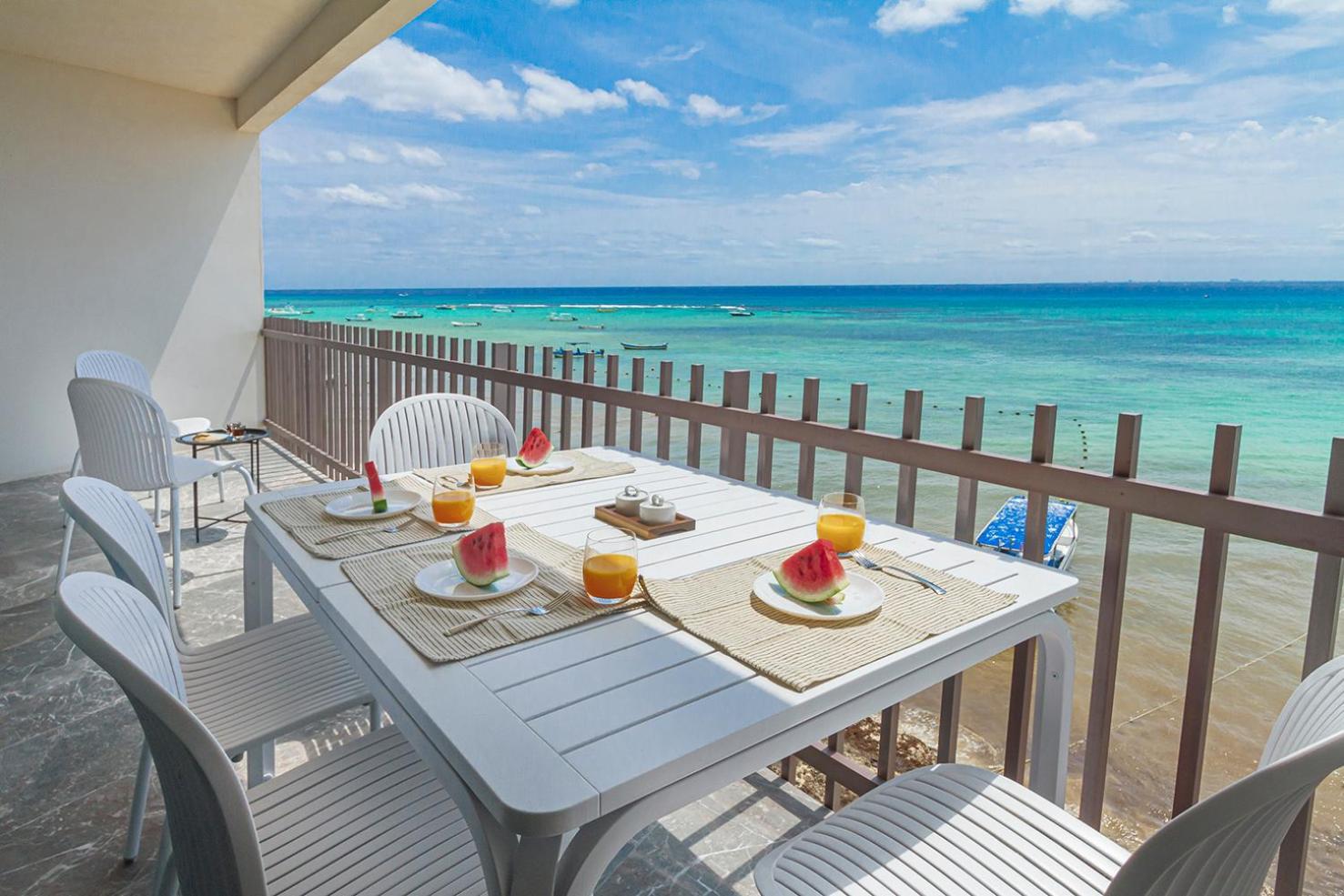 It Beach 302 Y 003 Primera Linea De Playa Beach 신데 델 카르멘 외부 사진