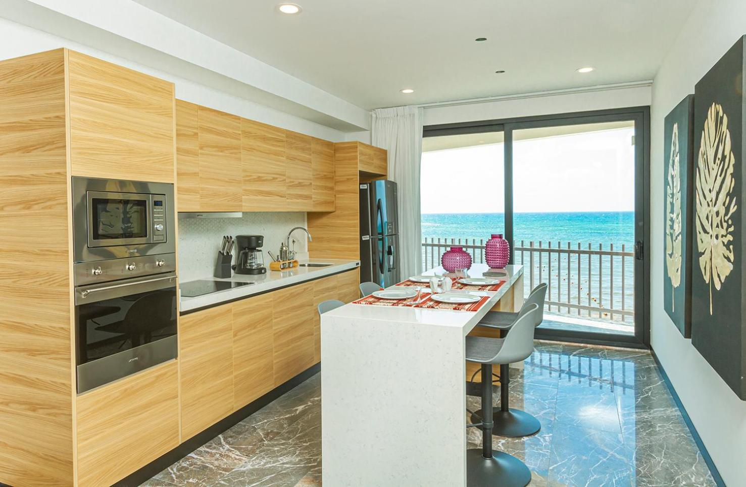 It Beach 302 Y 003 Primera Linea De Playa Beach 신데 델 카르멘 외부 사진